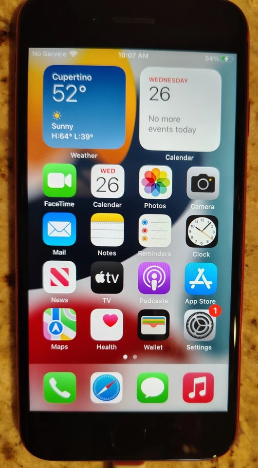 Apple iPhone SE 2nd Gen 64GB Red Boost Mobile A2275 CDMA GSM A+ NICE! iOS 26.1 - Image 3 of 4