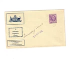 Australia 1944 2d Purple GeoV! on FDC