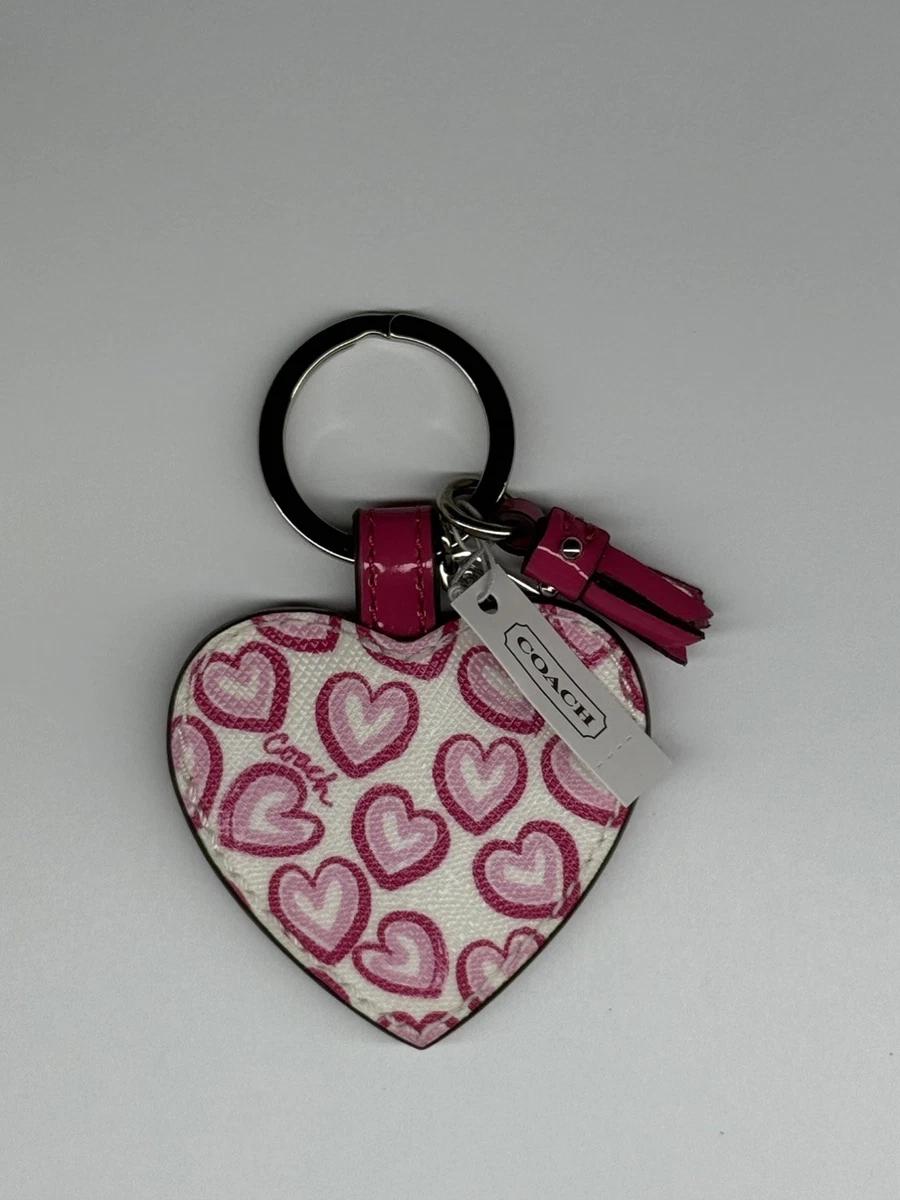 小物 COACH Y2K Heart Keychain glitter レディース COACH Y2K Heart Keychain glitter