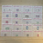 US Stamp Lot 20 Mint Singles MNH MH 1910s-1950s Collection Vintage Glassines