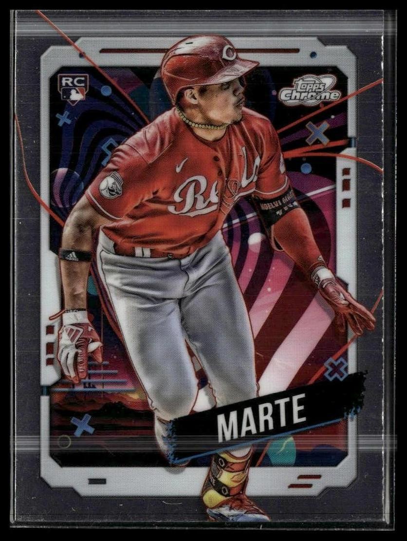 2024 Topps Chrome Cosmic #16 Noelvi Marte Rookie RC