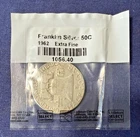 1962 Franklin Half Dollar 50 Cent Coin Silver - Extra Fine