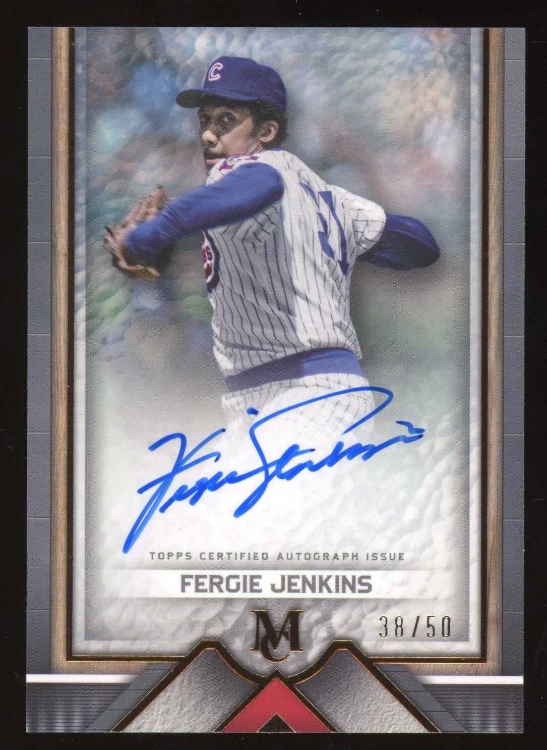 MLB ファーガソン ジェンキンス 直筆サイン入りフォト シカゴカブス 939-511】Topps ARCHIVES Autograph Fergie Jenkins