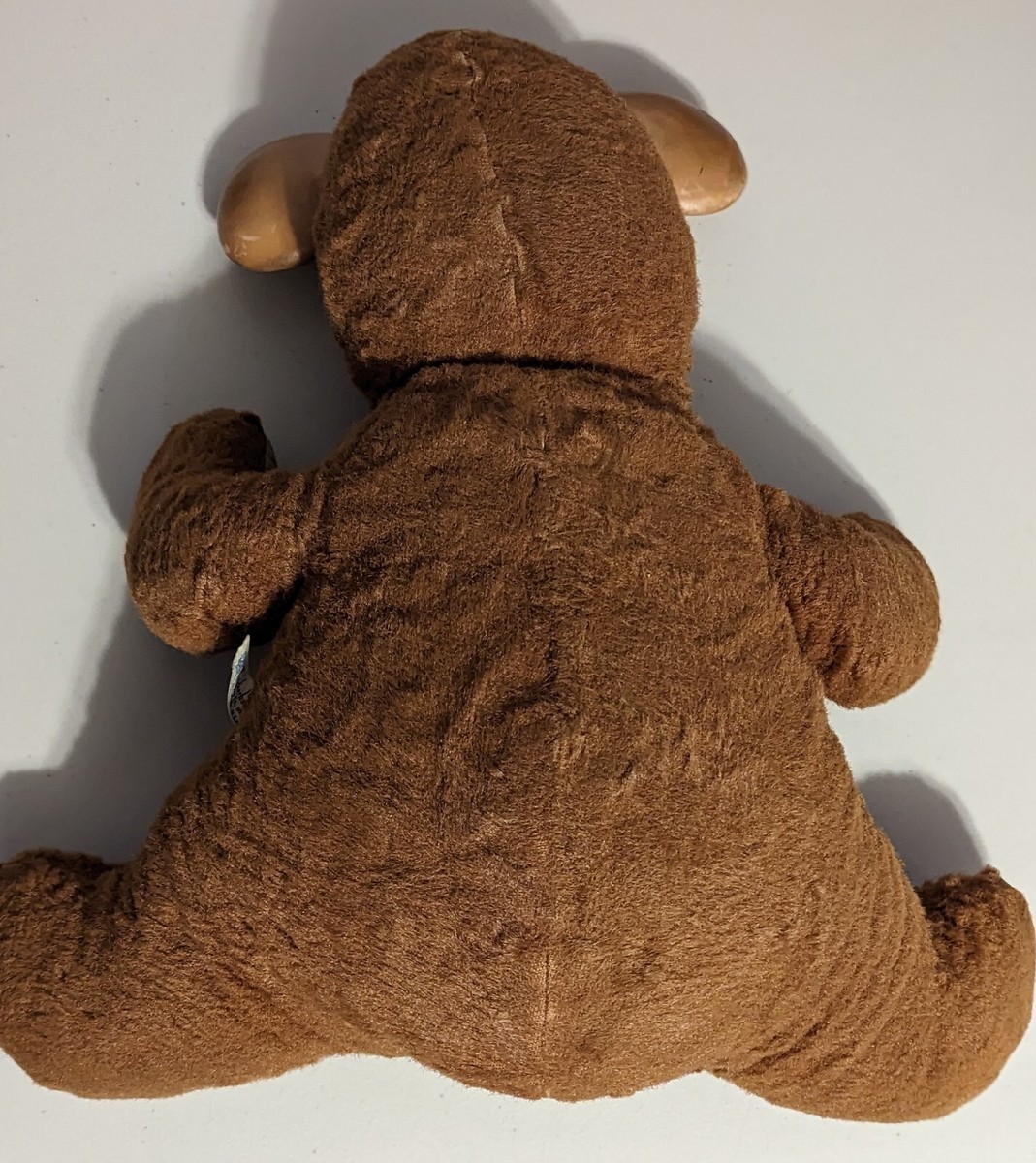 Vtg 1959 Knickerbocker Pouting Rubber Face Bear ~ 16” - Rare 50s