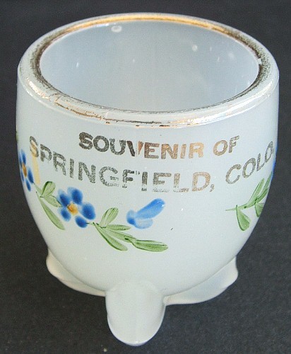 Original Antiguo SPRINGFIELD COLORADO Souvenir Clambroth PIPA PICK DIENTE Soporte - Imagen 2 de 2