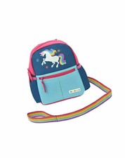 New Alphabetz Rainbow Unicorn Backpack with Safety Harness Leash Child Toddler