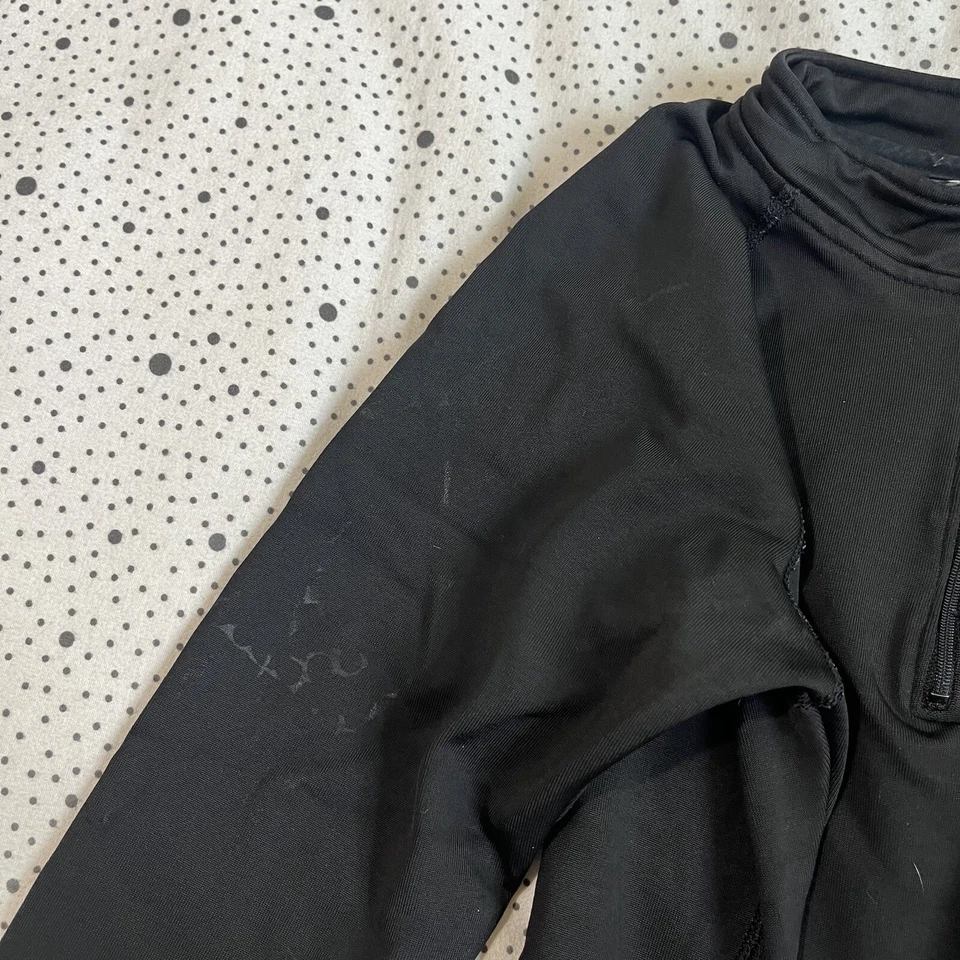 MUESTRA Chaqueta Oakley Cuarto Cremallera Para Mujer S Negra Golf Tenis Ropa de Calle Preppy Foto 4 de 4