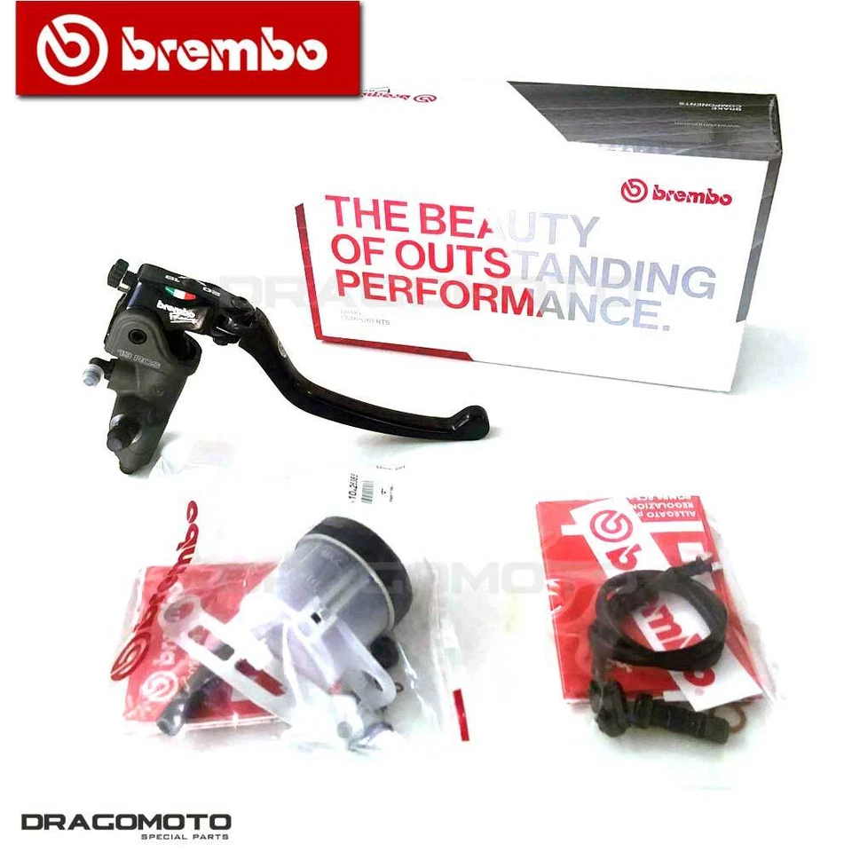 HONDA CBR 1000 RR 2008 2009 Kit 19 RCS radial cylindre de frein BREMBO + rése... - Photo 2/4