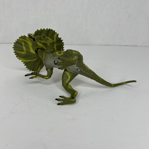 Jurassic Park 3 Dilophosaurus Dinosaur 6" Venom Spitter Hasbro Action Figure - Picture 11 of 13