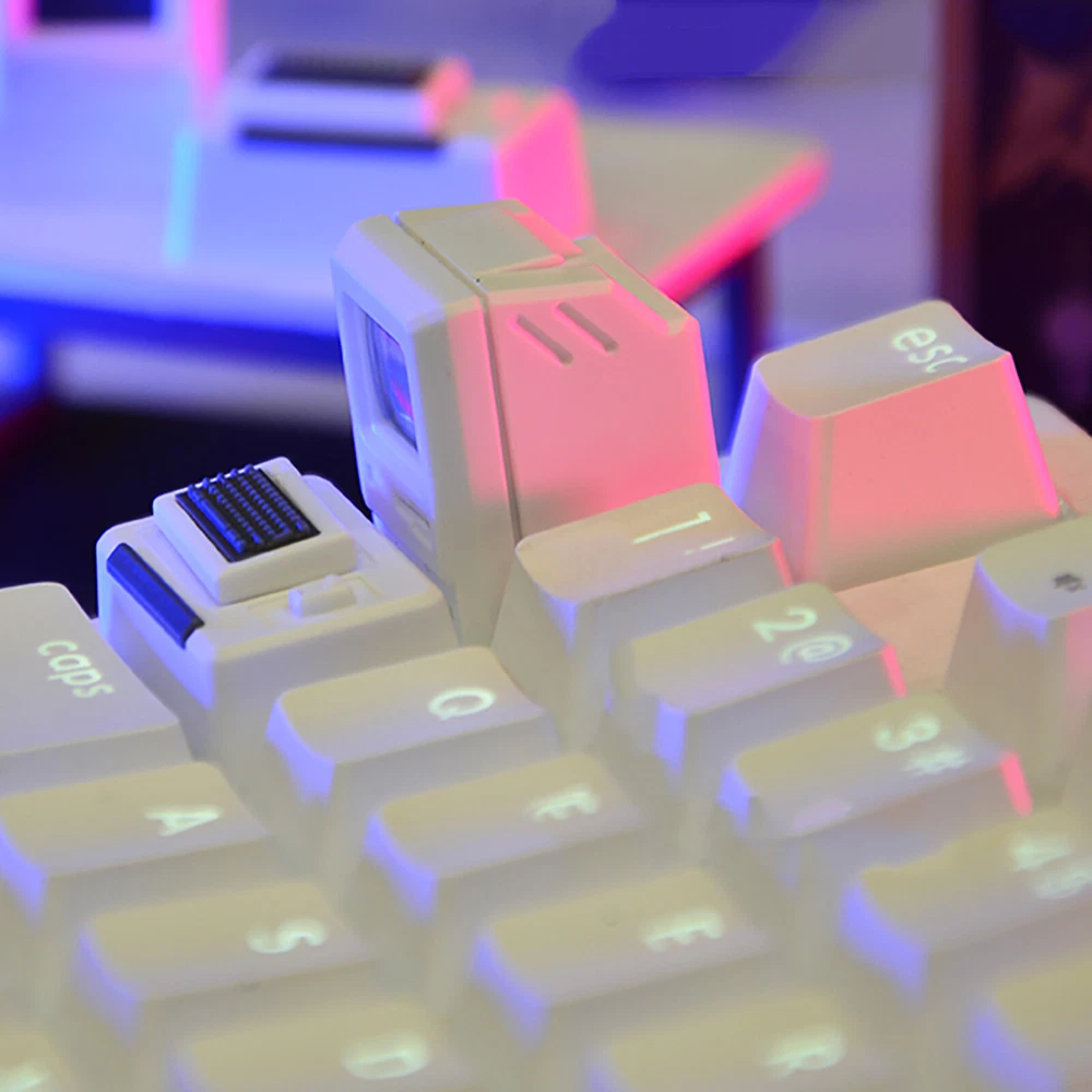 High-Quality Backlit Mechanical Keyboard Keycaps for Cross Shaft Modifications and Enhanced Typing Experience