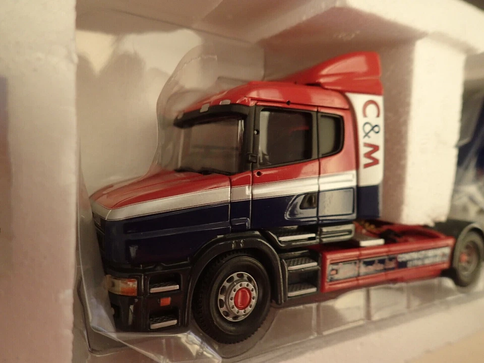 Corgi 1:50 Ltd CC12807 Ltd Edn Scania T Cab Cyril Knowles Undisplayed MIB - Image 2 of 4
