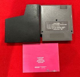 Commando Destroy The Enemy Army | Nintendo NES 1986 Video Game W Manual & Sleeve