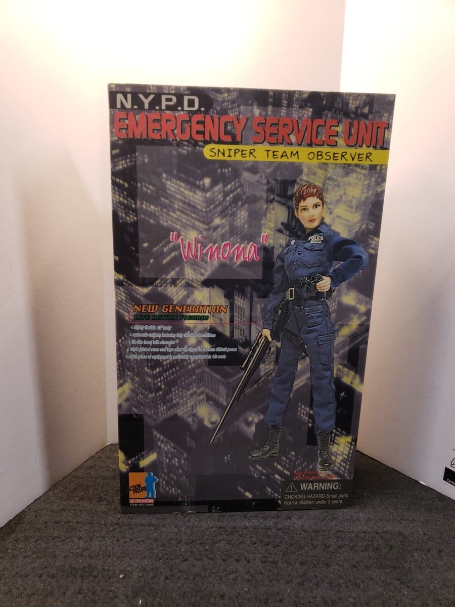 ドラゴン社 N.Y.P.D EMERGENCY SERVICE UNIT 1/6 NYPD Emergency Service Unit Sniper “Winona” 1/6 scale Police