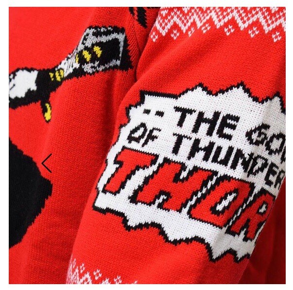 XS (UK) Thor Ugly Christmas Xmas Jumper / Sweater by Numskull Marvel  Avengers | eBay