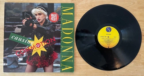FRENCH MAXI SINGLE MADONNA CAUSING A COMMOTION