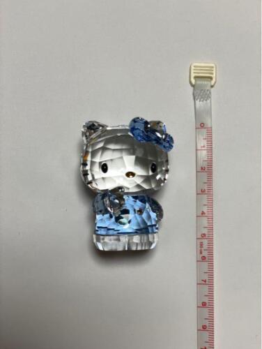 Swarovski Hello Kitty Blue Bow 1142933 Figurine - Picture 3 of 4