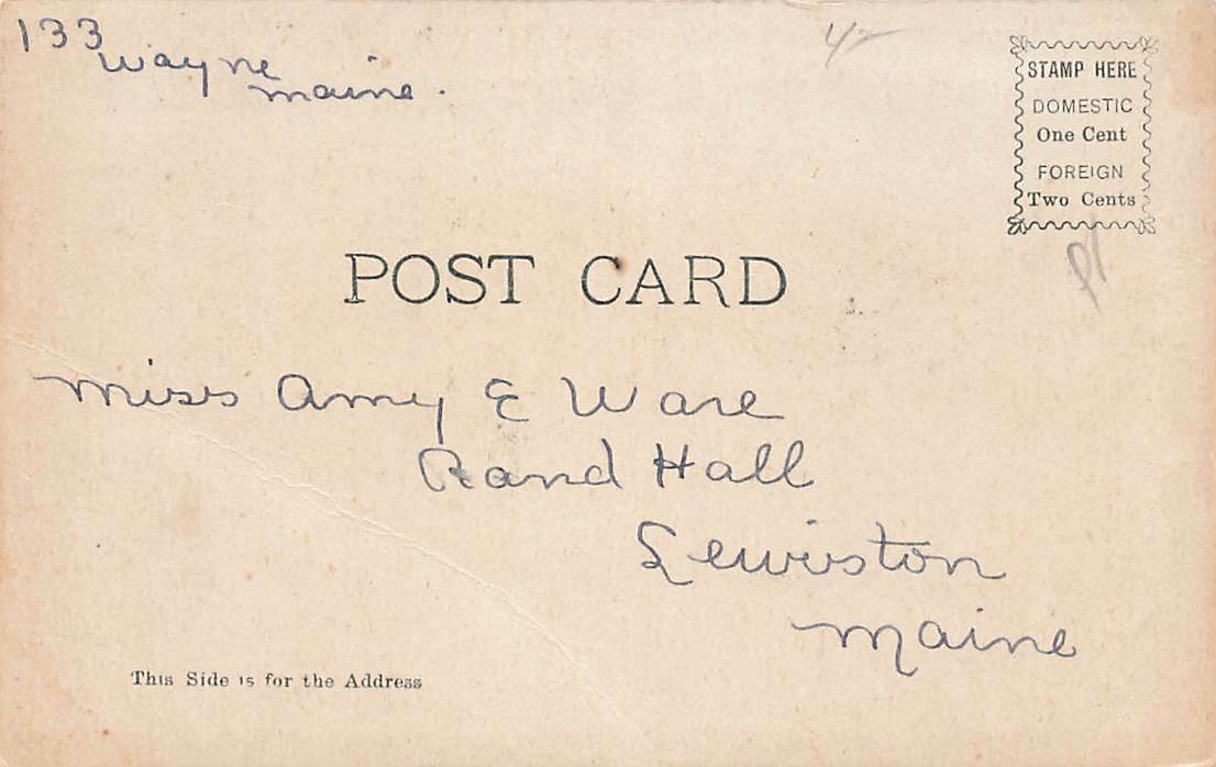 Old Mill And Brook Lake Auburn UDB Maine VTG P72 thumbnail 2