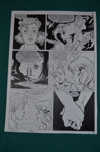Montanari & Grassani Original Comic Art Tavola Originale # 2 Maxi Dylan Dog #13