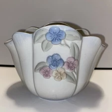 Beautiful Vintage FTD "Especially For You" 1982 Flower Vase Candy Bowl