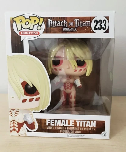 New Funko Pop Anime Attack on Titan 6” inch Female Titan In Hand