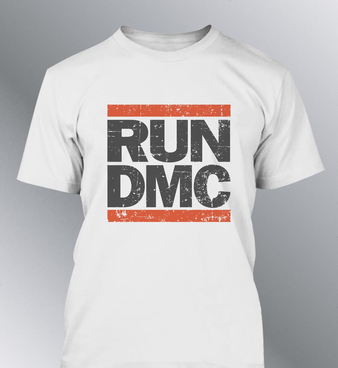 Rap Marque Vetement Hip Hop Tee Shirt RUN DMC Hip Hop Rap Group