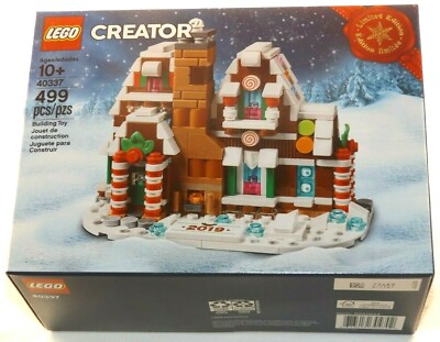 LEGO 40337 Mini Gingerbread House 2019 Limited Edition Christmas Store  Exclusive 673419304702|