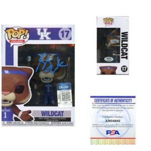 Shai Gilgeous-Alexander Signed NCAA Kentucky Wildcat Funko Pop #17 Psa/Dna Coa