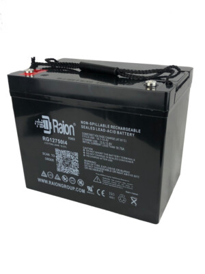 Raion Power 12V 75Ah SLA Battery For Delta HRL 12-75 X