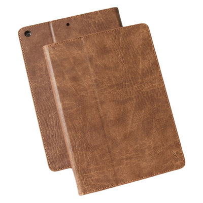 Premium Smart Cover for Apple iPad Air 2 Tablet Protective Case Bag Brown