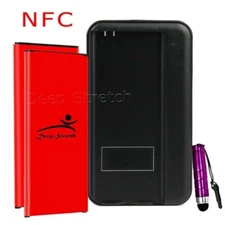 High Quality 2x 6990mAh NFC Battery Charger for Samsung Galaxy Note 4 N910P USA