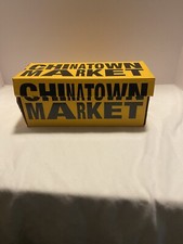 Chinatown Market Slides Black Happy Face Size 6