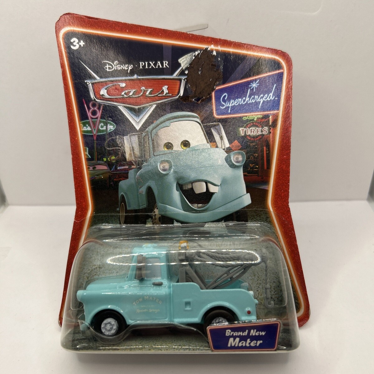Disney Cars Brand New Mater Supercharged Blue Die Cast Toy Car | eBay