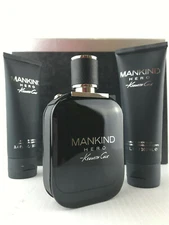 Kenneth Cole Mankind Hero 3pc Set Cologne Spray 3.4 oz Body Wash And After Shave