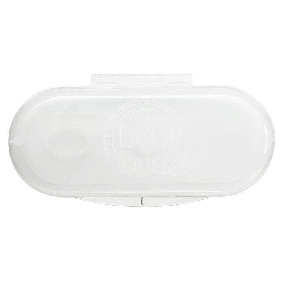 Brilliant Babys 1st Teether Brush with Case Silicone No BPA Chewable Brush - Imagem 4 de 4