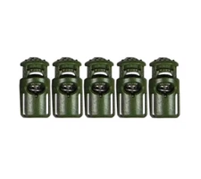 Cordloc Ghillietex Camo Green 5-pack ITW Nexus GTSP Bootlace Drawstring Paracord