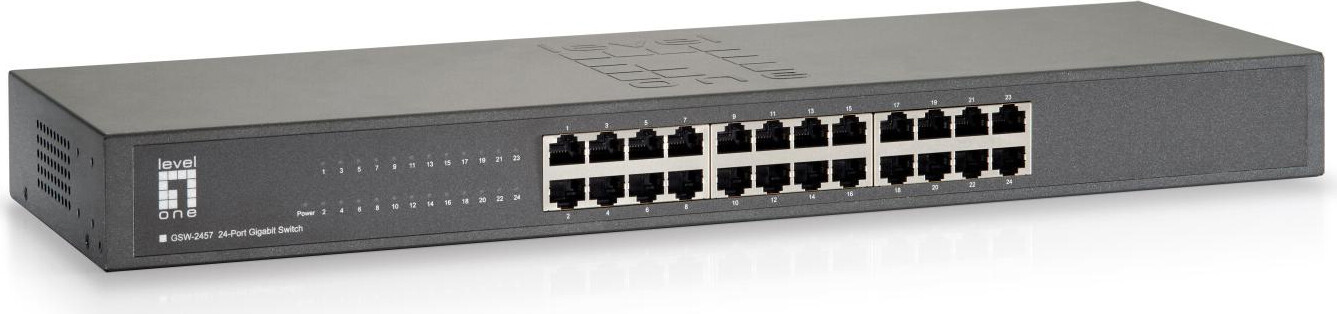 Switch di Rete Non Gestito Gigabit Ethernet Nero Level One GSW-2457