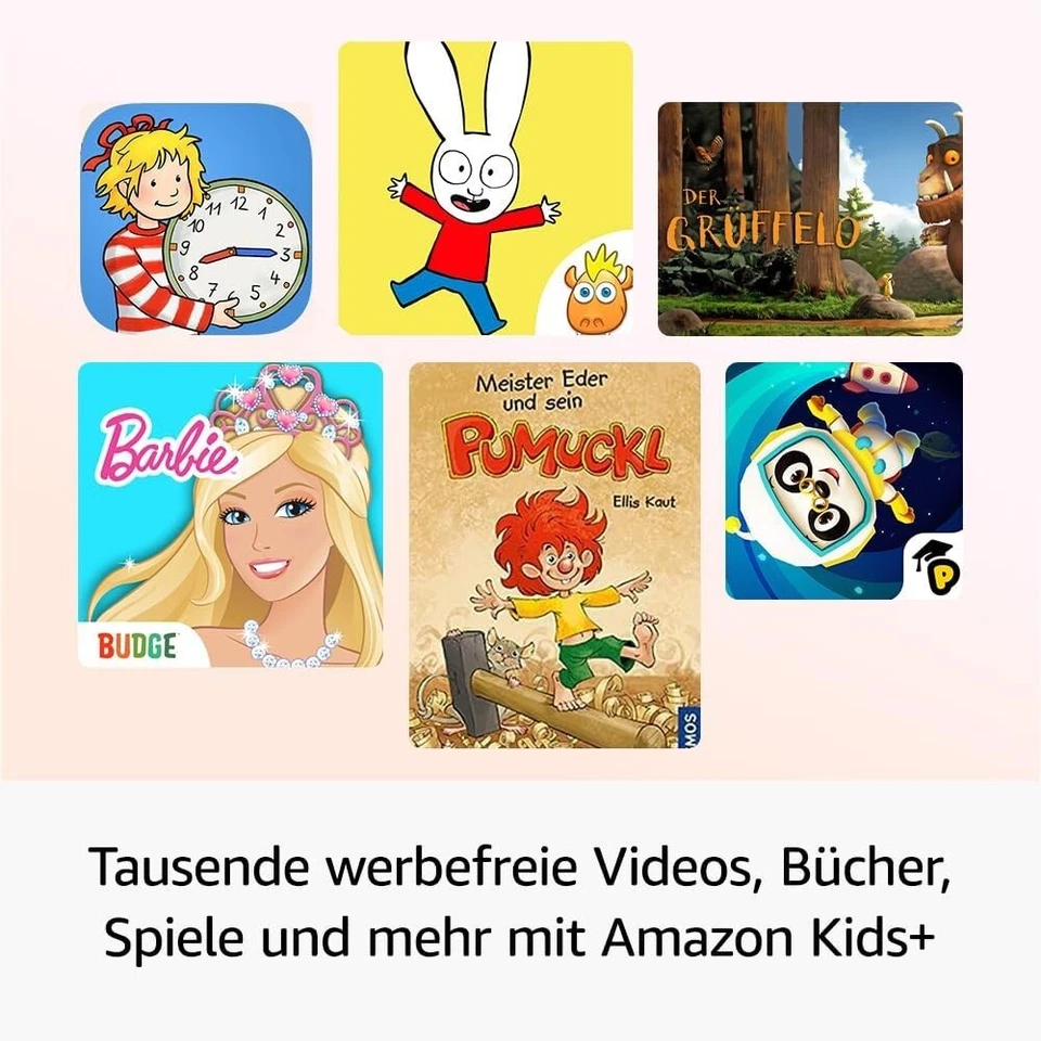 Amazon Fire HD 10 Kids Tablet, 32 GB, blau grün und rosa 13. Gen. 2023 NEU & OVP - Bild 4 von 4