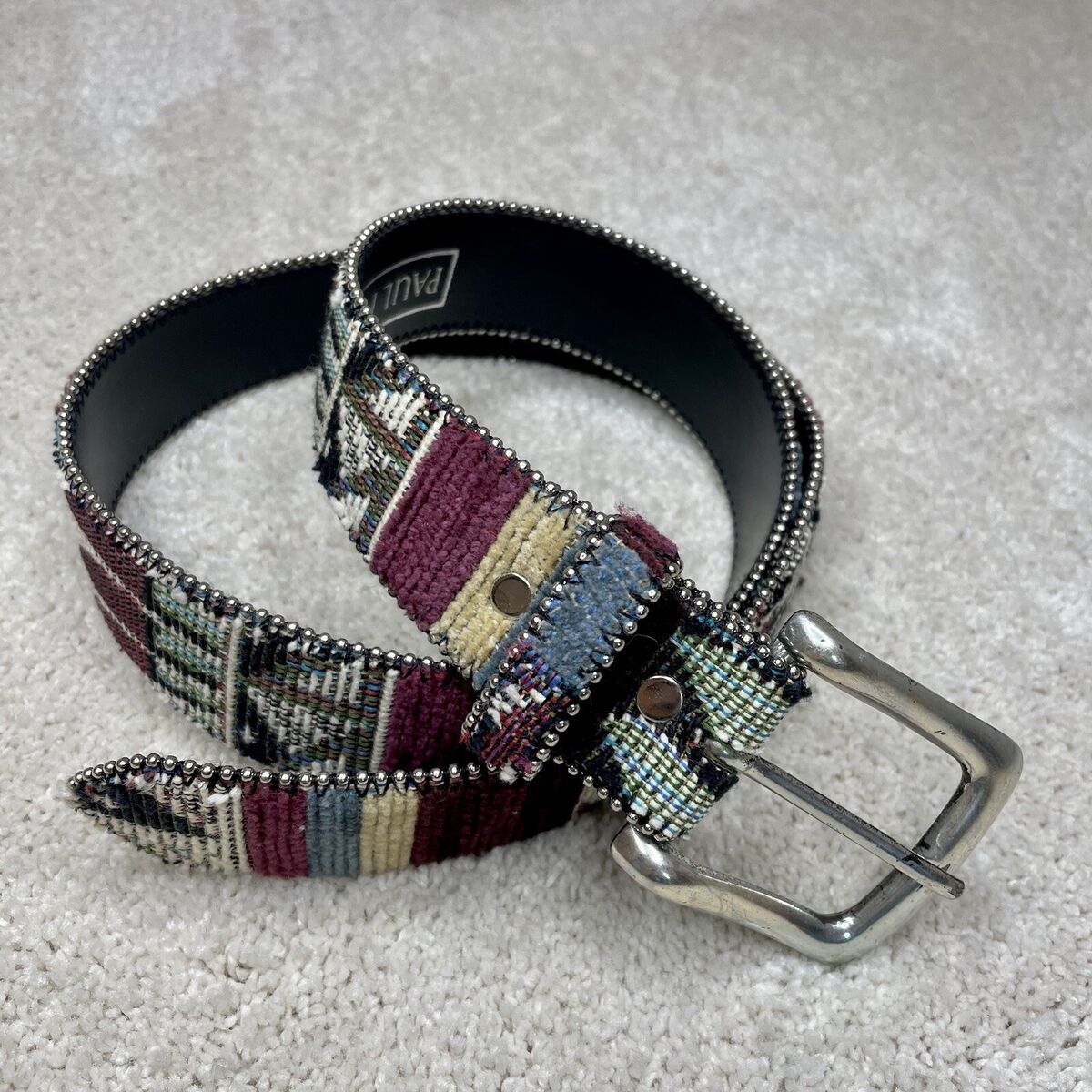 Vintage tapestry belt Paul Harris southwestern M/L geometric Vintage tapestry belt Paul Harris southwestern M/L geometric