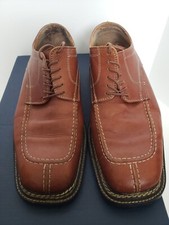 Bill Blass leather lace up oxford made in Italy, size 9m, color light brown