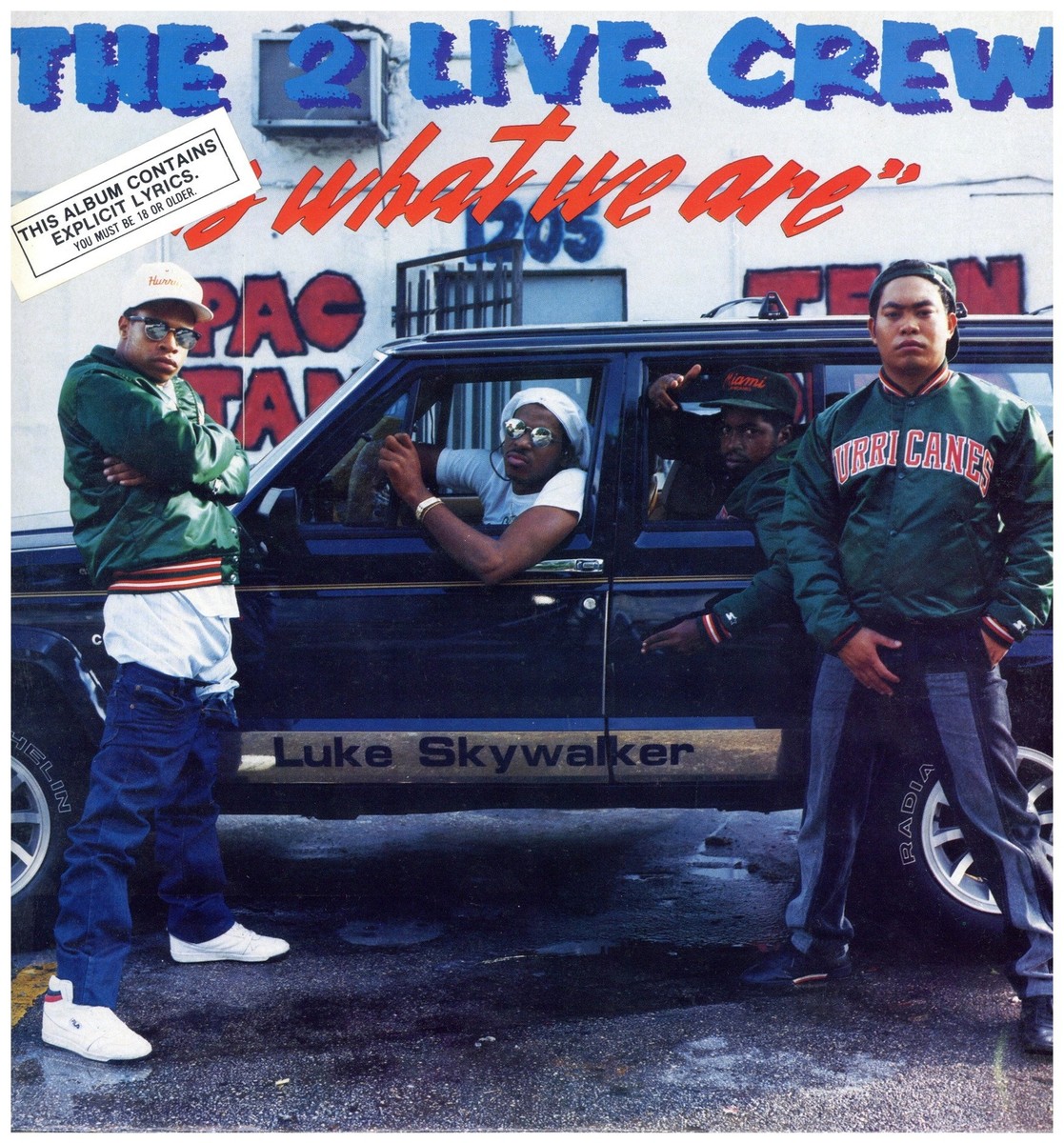 洋楽 2 LIVE CREW/2 LIVE IS WHAT WE ARE LP 2 Live Crew, The - 2 Live Is What We Are '86 LP US ORG!EX+/