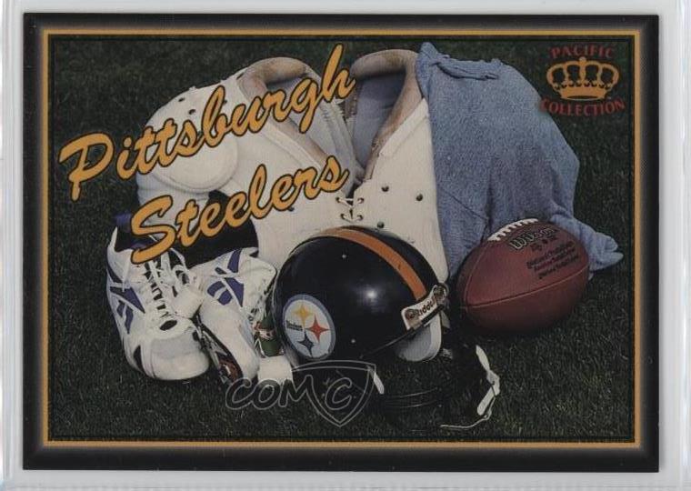 1995 Pacific Prisms Team Uniforms Pittsburgh Steelers #24