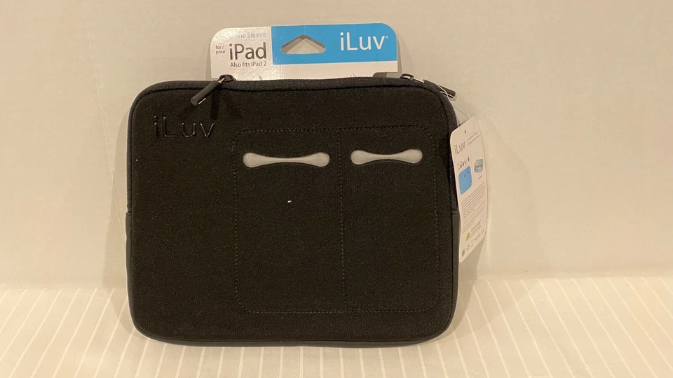 iLuv Neoprene  Sleeve Case for Ipad 2-Cover-Extra pockets-Organizer-Water Repels - Image 2 of 3