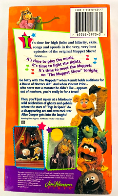 Muppet Show, The: Monster Laughs with Vincent Price (VHS, 1996