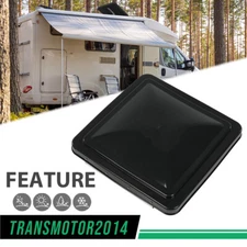 14" x 14" Replacement Roof Vent Cover Camper RV Trailer Ventline Black New