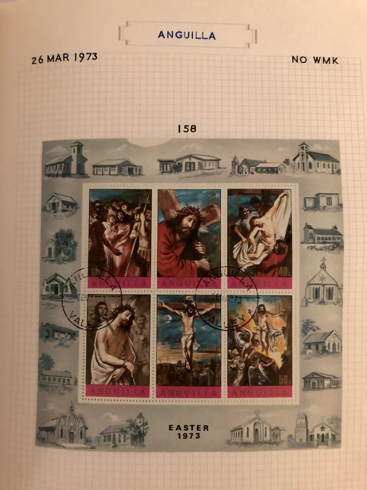 Anguilla 1967-1994 SG 17-944 Single Album Mounted Gem Used CTO CV L600++ - Image 4 of 4