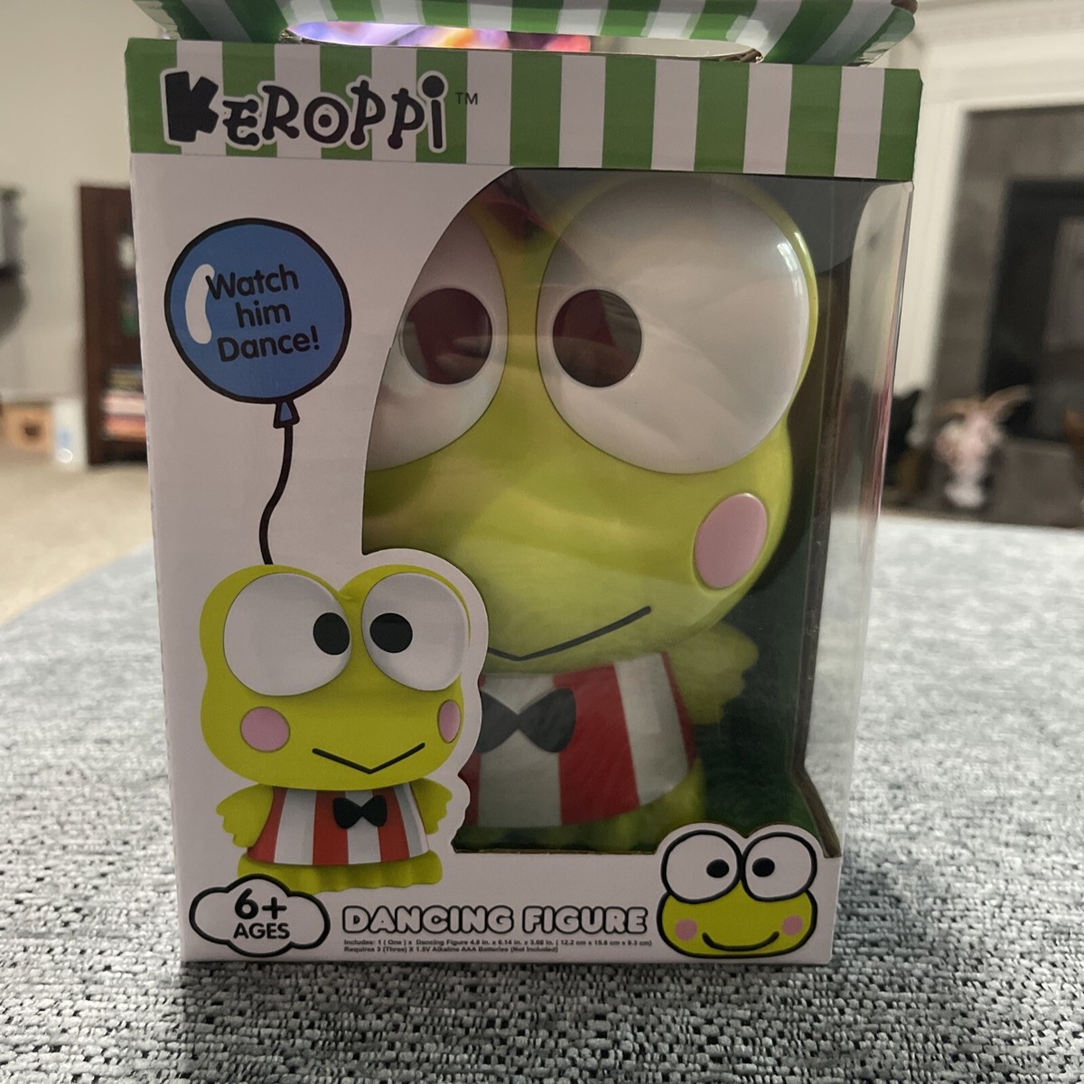 Sanrio Hello Kitty and Friends Keroppi Dancing Figure Green Frog