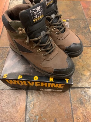 canvas steel toe work boots