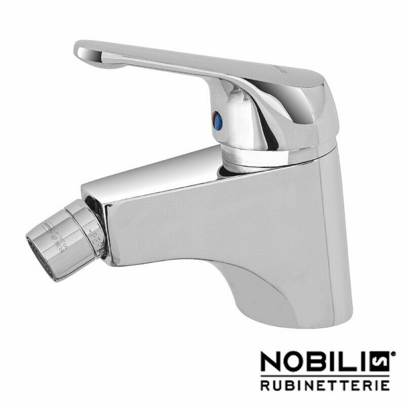 MISCELATORE MONOCOMANDO BIDET NOBILI SERIE ITALIA CROMATO MADE IN ITALY