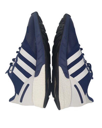 Mens Adidas ZX 1K Boost Size US8 Originals Blue White Runners Shoes - Picture 3 of 12