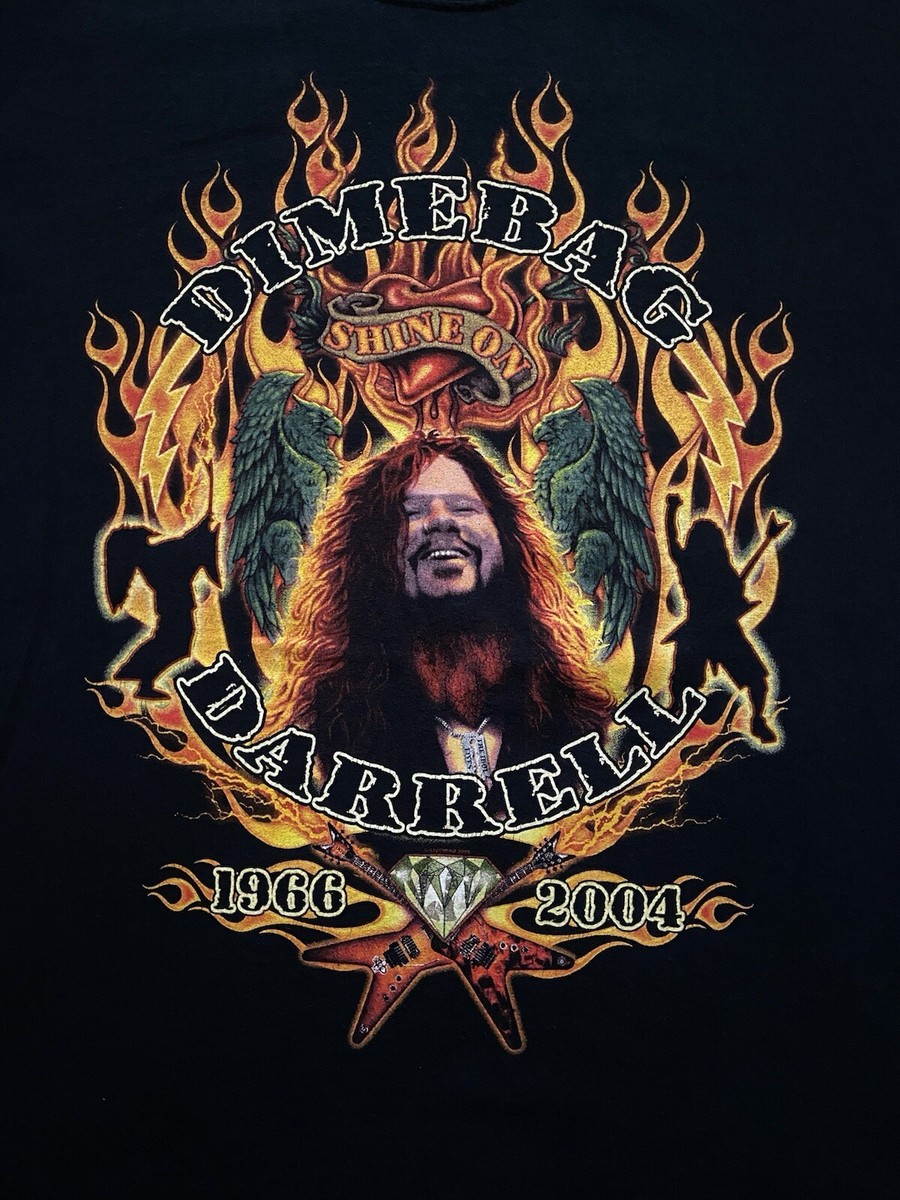 Vintage Dimebag Darrell Memorial T-Shirt XL Pantera
